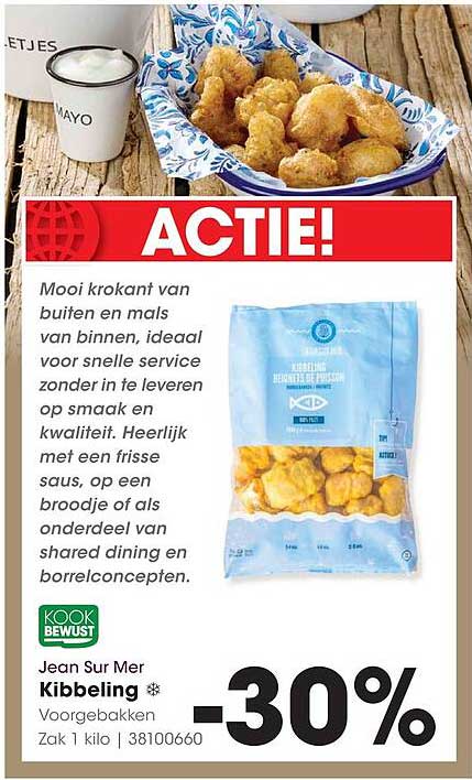 Jean Sur Mer Kibbeling Voorgebakken -30%
