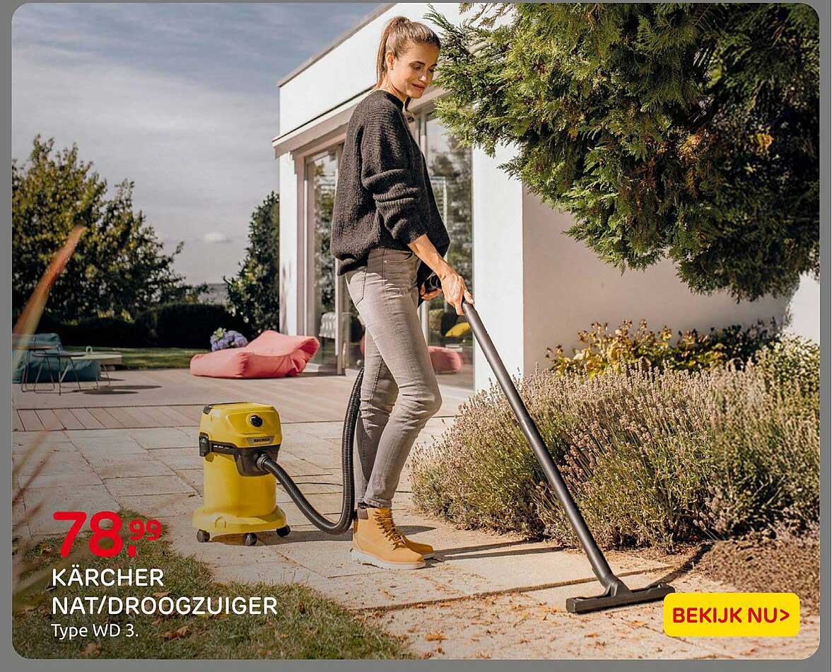KÄRCHER NAT/DROOGZUIGER Type WD 3.