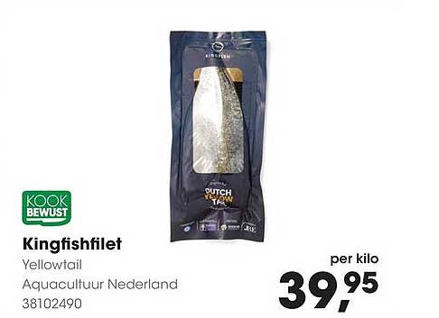 Kingfishfilet Yellowtail Aquacultuur Nederland