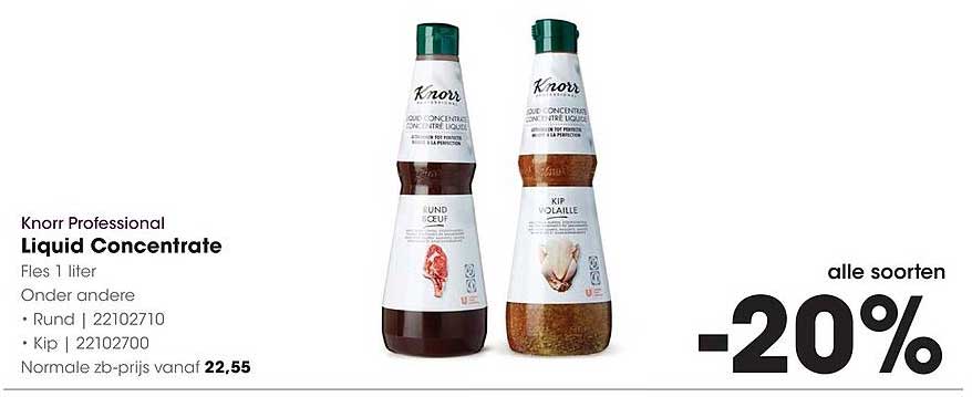 Knorr Professional Liquid Concentrate -20%
