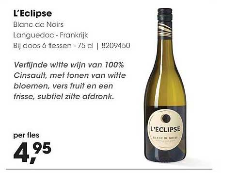 L’Eclipse Blanc de Noirs Languedoc - Frankrijk
