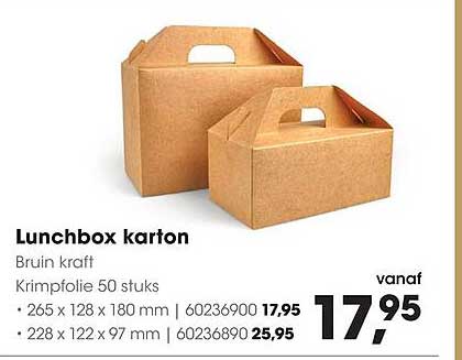 Lunchbox karton
