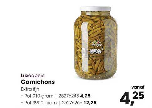 Luxeapers Cornichons Extra fijn