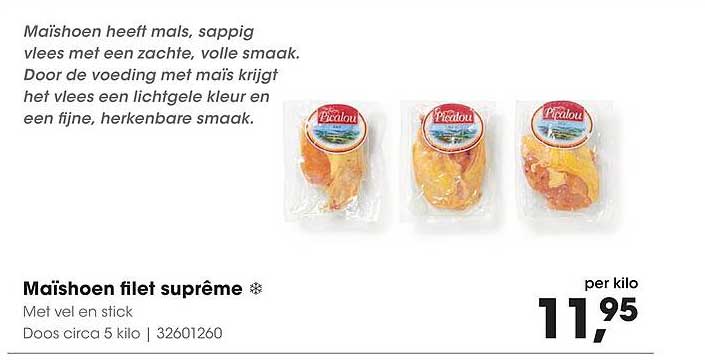 Maïshoen filet suprême