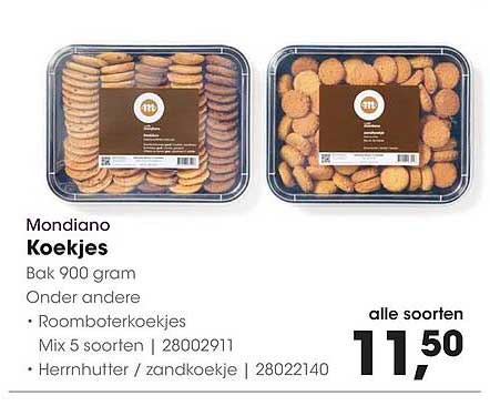 Mondiano Koekjes