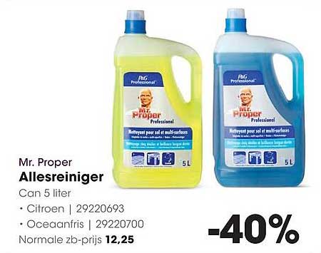 Mr. Proper Allesreiniger Can 5 liter