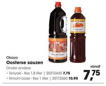 Okaya Oosterse sauzen