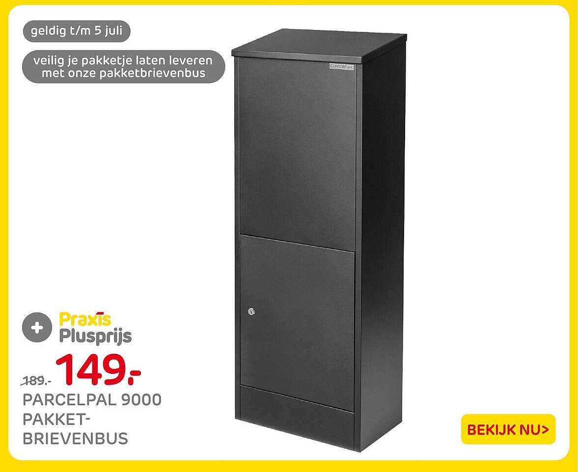 PARCELPAL 9000 PAKKET-BRIEVENBUS