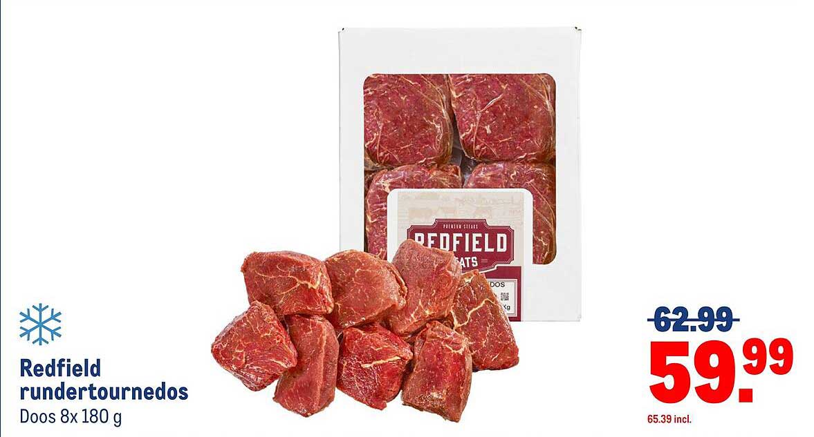 Redfield rundertourmedos Doos 8x 180 g