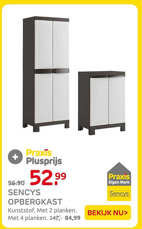Sencys opbergkast