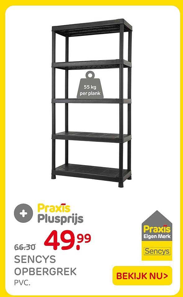 Sencys Opbergrek PVC. Praxis Plusprijs