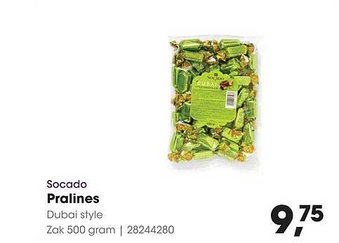 Socado Pralines Dubai style