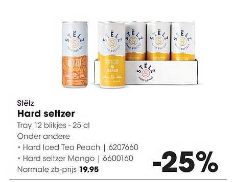 Stëlz Hard seltzer