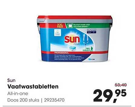 Sun Vaatwastabletten All-in-one