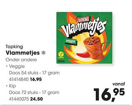 Topking Vlammetjes