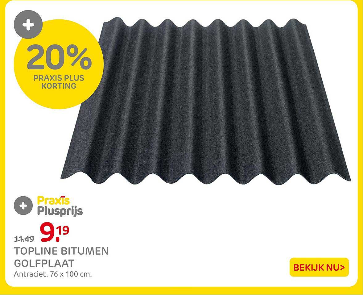 TOPLINE BITUMEN GOLFPLAAT