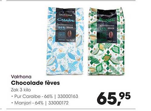 Valrhona Chocolade fèves