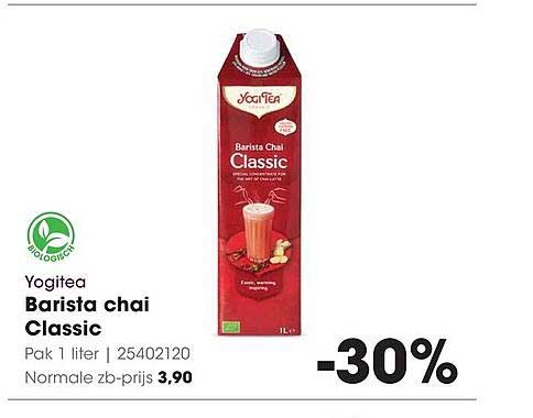 Yogitea Barista chai Classic