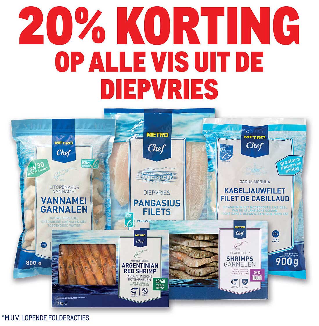 20% KORTING OP ALLE VIS UIT DE DIEPVRIES