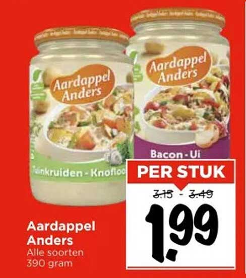 Aardappel Anders Alle soorten 390 gram