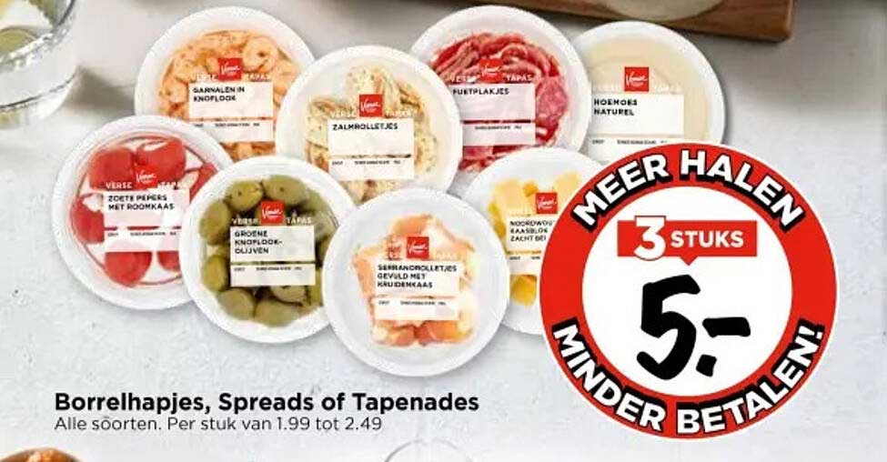Borrelhapjes, Spreads of Tapenades