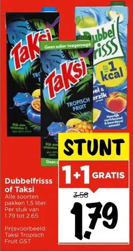 Dubbelfrisss of Taksi