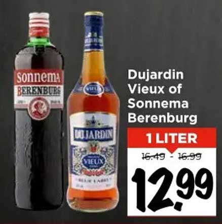 Dujardin Vieux of Sonnema Berenburg 1 Liter