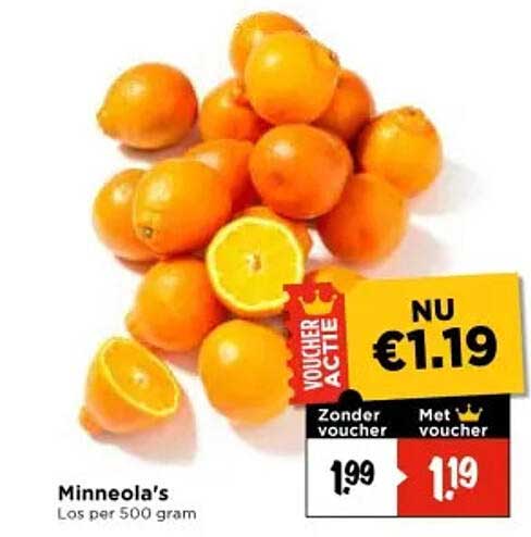 Minneola's Los per 500 gram