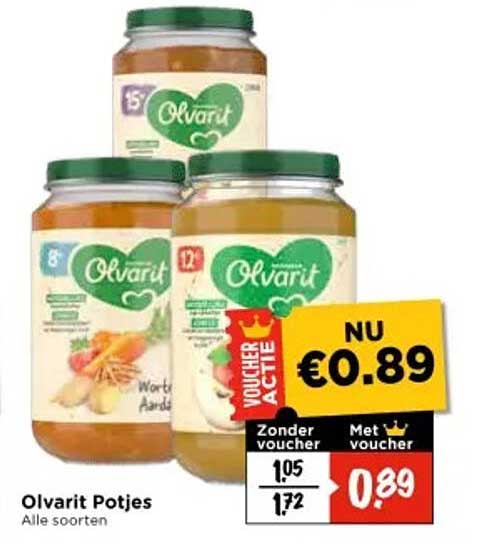 Olvarit Potjes Alle soorten