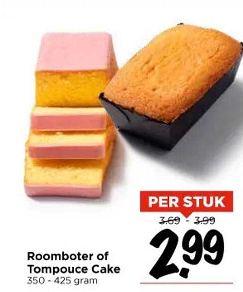 Roomboter of Tompouce Cake
