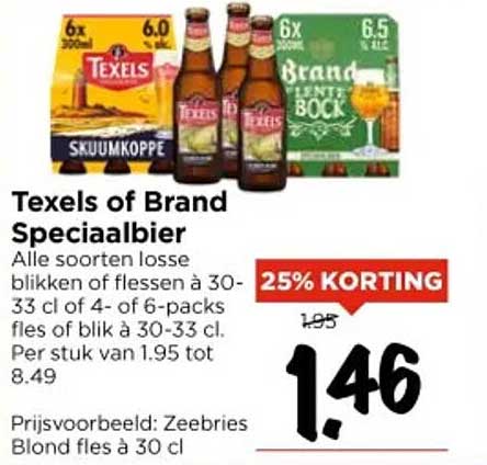 Texels of Brand Speciaalbier