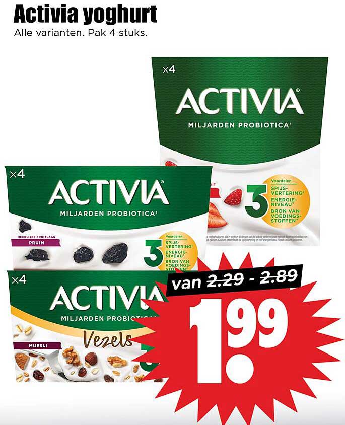 Activia yoghurt