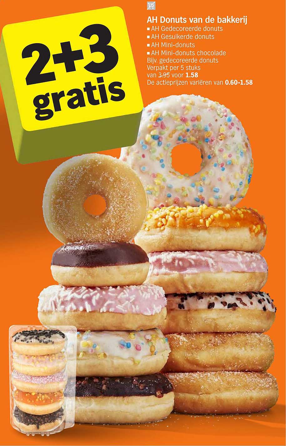AH Donuts van de bakkerij