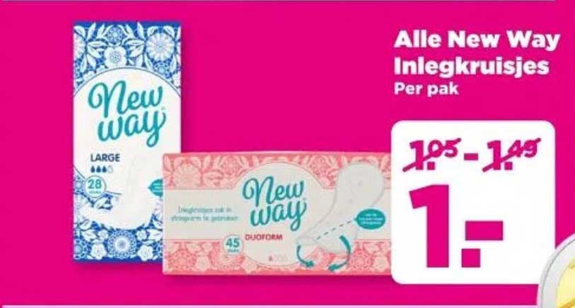 Alle New Way Inlegkruisjes