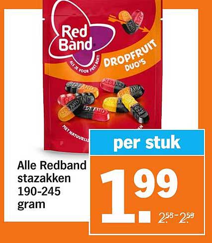Alle Redband stazakken 190-245 gram