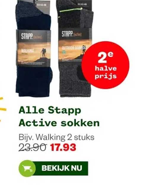 Alle Stapp Active sokken