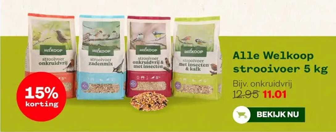 Alle Welkoop strooivoer 5 kg