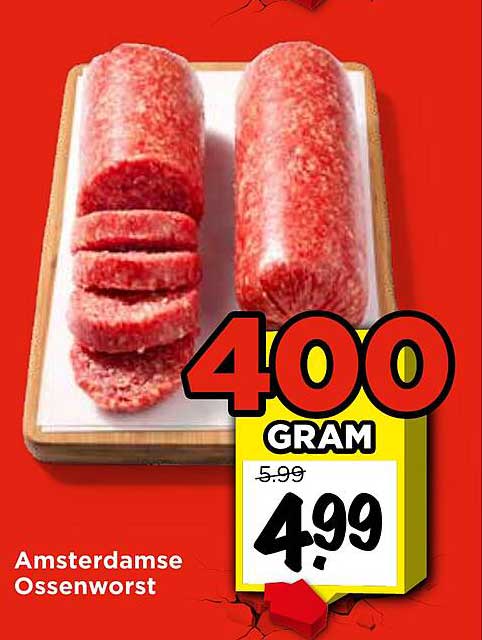 Amsterdamse Ossenworst 400 gram
