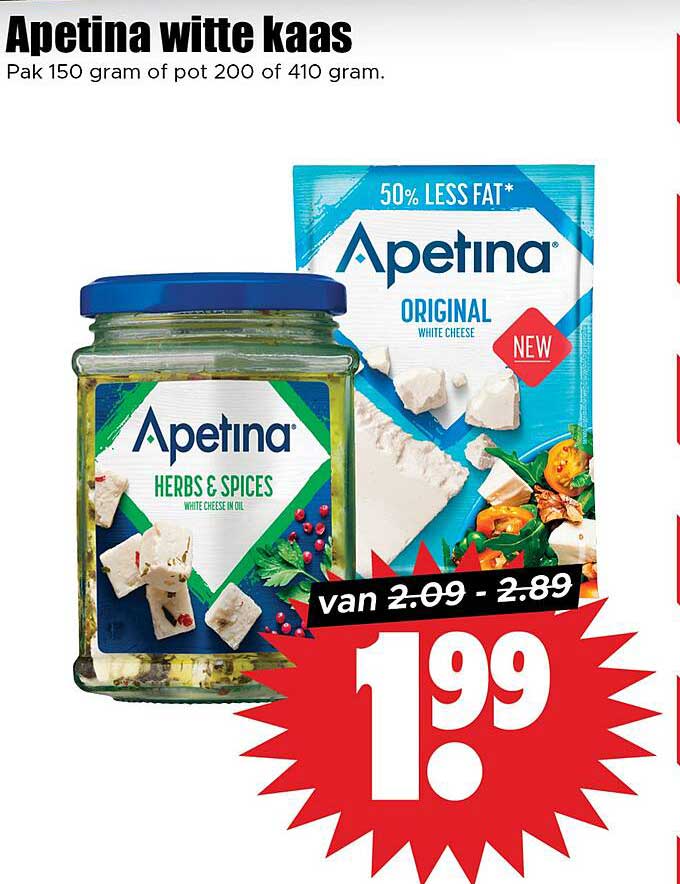 Apetina witte kaas