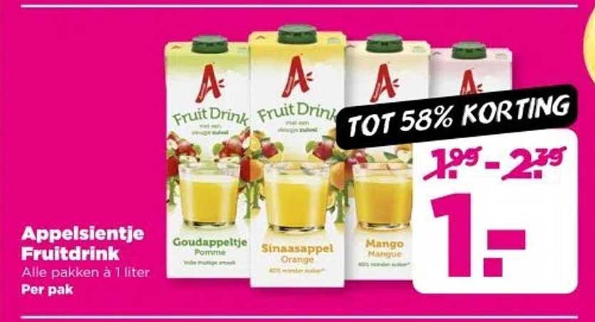 Appelsientje Fruitdrink