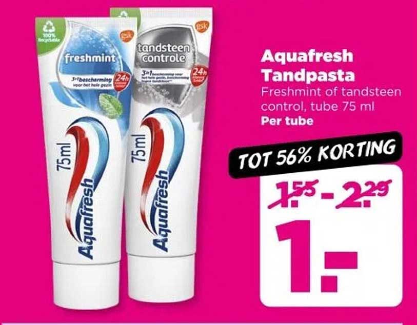 Aquafresh Tandpasta