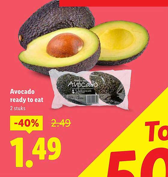 Avocado ready to eat 2 stuks