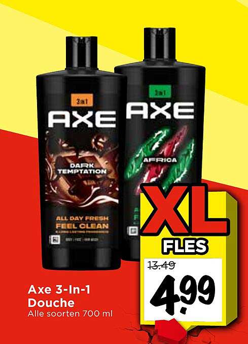 Axe 3-In-1 Douche