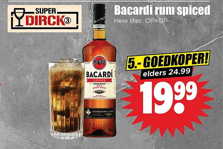 Bacardi rum spiced