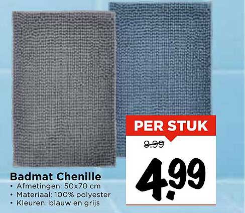 Badmat Chenille