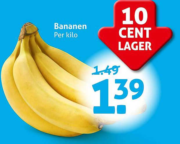 Bananen per kilo