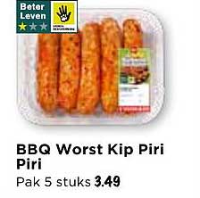 BBQ Worst Kip Piri Piri
