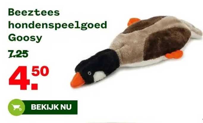 Beeztees hondenspeelgoed Goosy