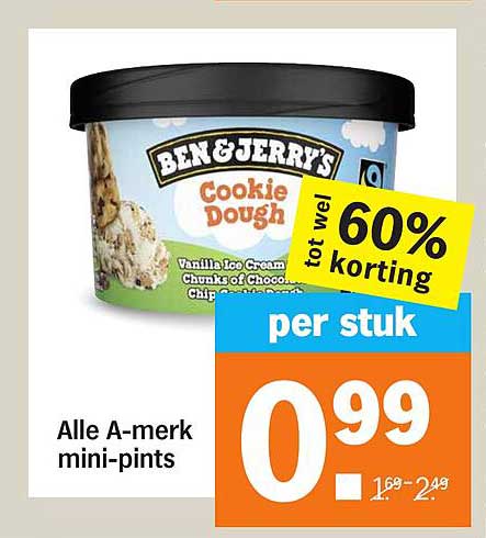 Ben & Jerry's Cookie Dough Mini-Pints