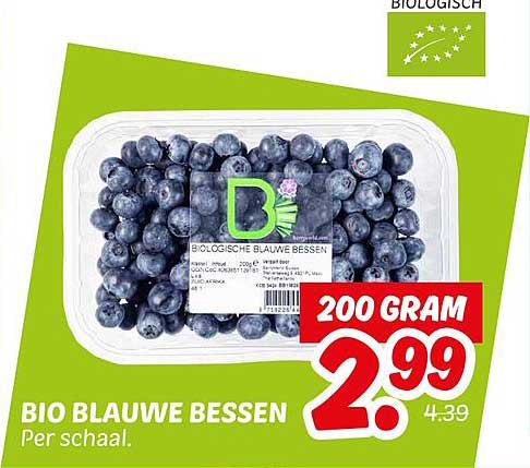 BIO BLAUWE BESSEN